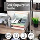 Mind Reader Desktop Organizer, Vertical File Holder, Paper Trays, Office, Metal Mesh, 12.5"L x 11.5"W x 9.5"H