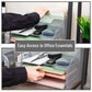 Mind Reader Desktop Organizer, Vertical File Holder, Paper Trays, Office, Metal Mesh, 12.5"L x 11.5"W x 9.5"H