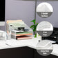 Mind Reader Desktop Organizer, Vertical File Holder, Paper Trays, Office, Metal Mesh, 12.5"L x 11.5"W x 9.5"H