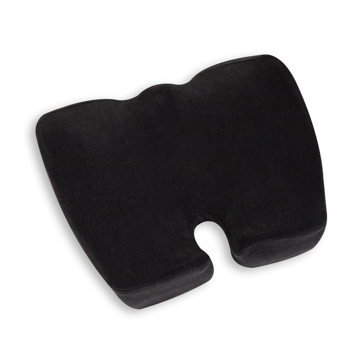 Mind Reader Memory Foam Seat Cushion, Ergonomic Pressure Relief for Office, Car, and More, Relieves Hip, Tailbone, Coccyx & Sciatica Pain, 18"L x 16.75"W x 4"H