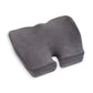 Mind Reader Memory Foam Seat Cushion, Ergonomic Pressure Relief for Office, Car, and More, Relieves Hip, Tailbone, Coccyx & Sciatica Pain, 18"L x 16.75"W x 4"H