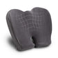 Mind Reader Memory Foam Seat Cushion, Ergonomic Pressure Relief for Office, Car, and More, Relieves Hip, Tailbone, Coccyx & Sciatica Pain, 18"L x 16.75"W x 4"H