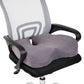 Mind Reader Memory Foam Seat Cushion, Ergonomic Pressure Relief for Office, Car, and More, Relieves Hip, Tailbone, Coccyx & Sciatica Pain, 18"L x 16.75"W x 4"H
