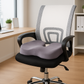 Mind Reader Memory Foam Seat Cushion, Ergonomic Pressure Relief for Office, Car, and More, Relieves Hip, Tailbone, Coccyx & Sciatica Pain, 18"L x 16.75"W x 4"H