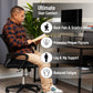 Mind Reader Memory Foam Seat Cushion, Ergonomic Pressure Relief for Office, Car, and More, Relieves Hip, Tailbone, Coccyx & Sciatica Pain, 18"L x 13.5"W x 2.75"H