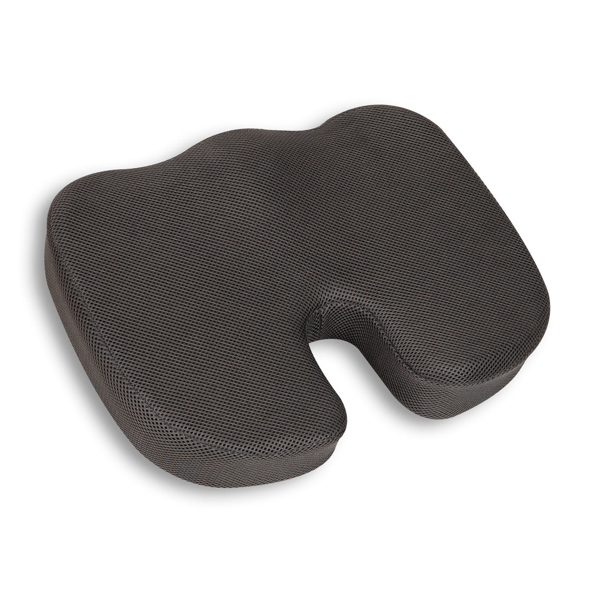 Mind Reader Memory Foam Seat Cushion with Air-Cloud Technology, Ergonomic Pressure Relief for Office Chair, Car, or Wheelchair, Sciatica, Coccyx, Tailbone & Hip Pain Support, Office, Memory Foam, 18"L x 13.5"W x 2.75"H