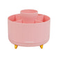 Mind Reader Rotating Pen Cup, Accessory Holder, Desktop Organization, Office, Plastic, 5.75"L x 5.75"W x 4.75"H