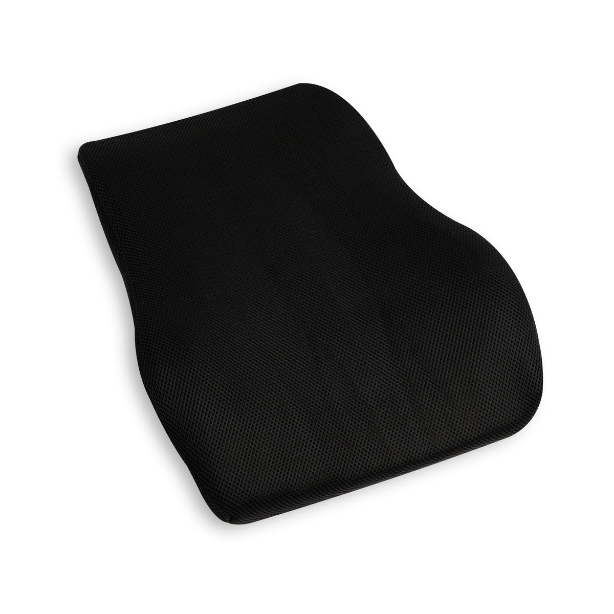 Mind Reader Lumbar Support Cushion for Office Chair and Car Seat, Memory Foam, Back Pain Relief, Improves Posture, 14.5"L x 5"W x 18.5"H