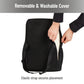 Mind Reader Lumbar Support Cushion for Office Chair and Car Seat, Memory Foam, Back Pain Relief, Improves Posture, 14.5"L x 5"W x 18.5"H