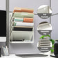 Mind Reader 5-Tier Vertical File Storage, Desktop Organizer, Wall Mount, Office, Plastic, 13"L x 4.25"W x 16"H