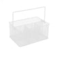 Mind Reader Multi-purpose Storage Caddy, Desktop Organizer, Cutlery Holder, Metal Mesh