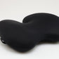 Mind Reader Lumbar Support Pillow with Air-Cloud Technology, Office Chair Back Cushion, Memory Foam, Black