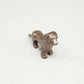 Mind Reader Dachshund Figurine, Desk or Bookshelf Home Decor, Cast Aluminum, Antique Brass Finish