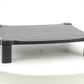 Mind Reader Monitor Stand, Height Adjustable, Desktop Organizer, Laptop Riser, Office, 17.25"L x 13.25"W x 4"H, Black