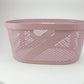 Mind Reader 40L Laundry Basket, Clothes Hamper, Ventilated, Plastic, 23"L x 14.5"W x 10.5"H