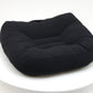 Mind Reader Air-Cloud Booster Seat Cushion for Office, Car, Wheelchair, Support Pillow with Carry Handle, Black