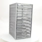 Mind Reader File Storage Drawers, Desk Organizer, Multi-Purpose, Crafts, Office, Metal Mesh, 10.75"L x 14"W x 21.25"H