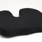 Mind Reader Memory Foam Seat Cushion with Air-Cloud Technology, Ergonomic Pressure Relief for Office Chair, Car, or Wheelchair, Sciatica, Coccyx, Tailbone & Hip Pain Support, Office, Memory Foam, 18"L x 13.5"W x 2.75"H