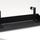 Mind Reader Hanging Cubicle Shelf, Metal Storage Organizer for Office or Home, 20.25"L x 7"W, Black