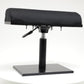 Mind Reader Foot Rest,  Under Desk at Work, Ergonomic, Height Adjustable, Office, Foam, 16.75"L x 7.5"W x 3.75"H, Black