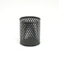 Mind Reader Metal Pen Cups, Mesh Pencil Holders, Desktop Organizer Set, Metal, Set of 3, Black