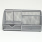 Mind Reader 7-Compartment Desktop Organizer, File & Accessory Storage, Metal Mesh Office Organizer for Desk, Workspace, Mail