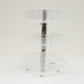 Mind Reader Mind Reader Tea Bag Carousel, 3 Tier Clear Acrylic Organizer with 12 Compartments, 360° Rotating Tea Station for Countertop Storage