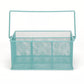 Mind Reader Multi-purpose Storage Caddy, Desktop Organizer, Cutlery Holder, Metal Mesh