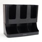 Mind Reader Cup and Condiment Station, Countertop Organizer, Coffee Bar, Kitchen, Stirrers, 13"L x 6.4"W x 11.5"H