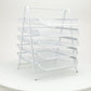 Mind Reader 5-Tier Paper Tray, Desktop Organizer, File Storage, Workspace, Office, Metal Mesh, 11.75"L x 14"W x 15"H