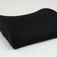 Mind Reader Lumbar Support Pillow with Air-Cloud Technology, Office Chair Back Cushion, Memory Foam, Black