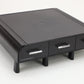 Mind Reader Monitor Stand, 3 Storage Drawers, Desktop Organizer, Riser, Office, 13.5"L x 13"W x 4"H