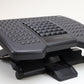 Mind Reader Foot Rest, Under Desk at Work, Ergonomic, Height Adjustable, Office, Plastic, 18"L x 13"W x 6.75"H, Black