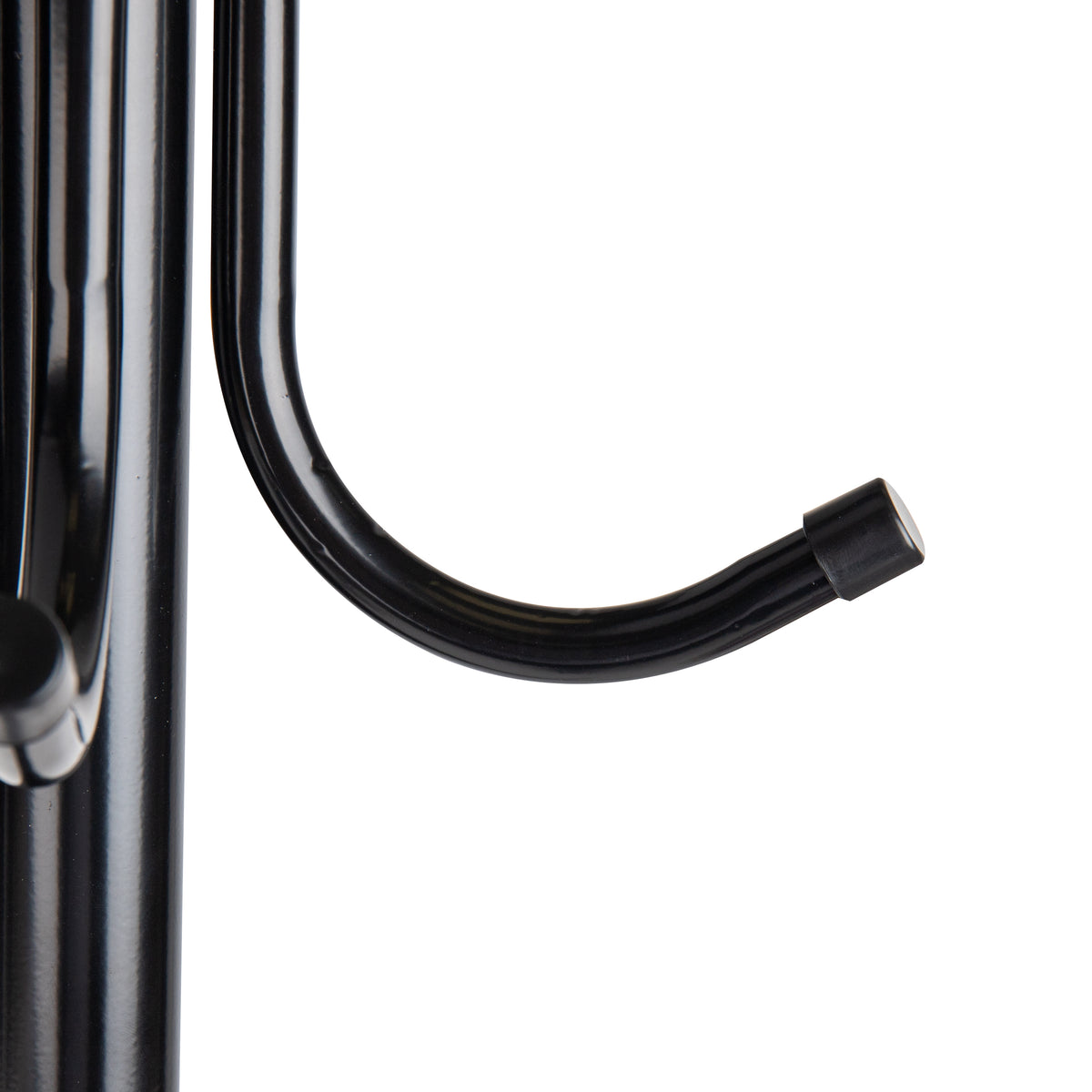 Mind Reader Freestanding Coat Rack, Multi-Hook Organizer for Office or Entryway, Metal