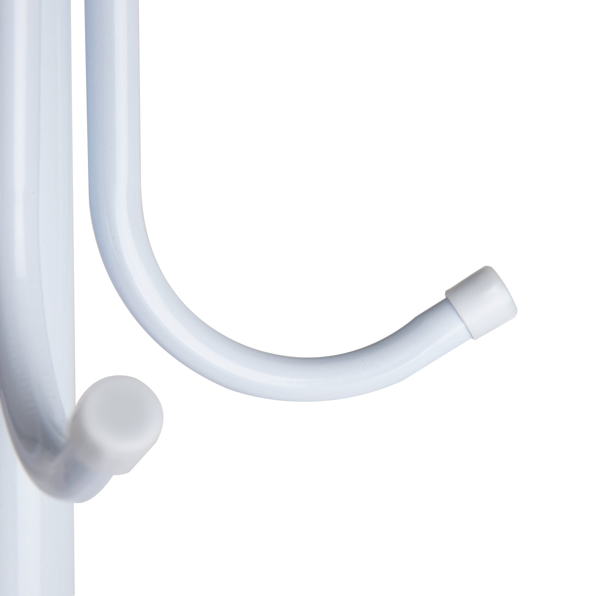Mind Reader Freestanding Coat Rack, Multi-Hook Organizer for Office or Entryway, Metal