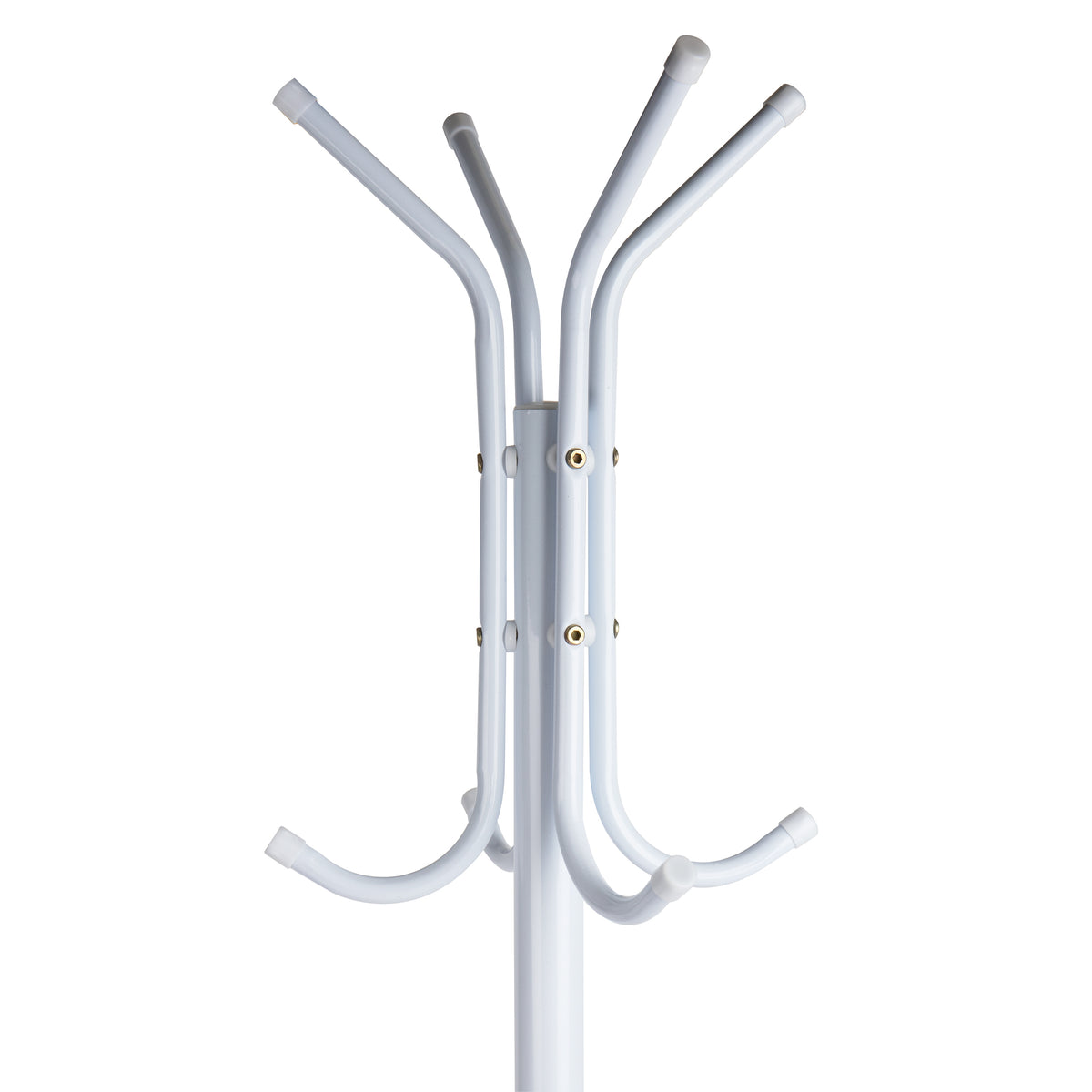 Mind Reader Freestanding Coat Rack, Multi-Hook Organizer for Office or Entryway, Metal