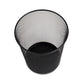 Mind Reader Mesh Trash Can, Set of 3, Waste Paper Basket, Round, Office, Metal Mesh, 11.5"L x 11.5"W x 13.75"H, Black