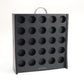 Mind Reader Single Serve Coffee Pod Storage, 50 Coffee Pod Capacity, Countertop, Double-Sided, 12"L x 4"W x 14"H, Black