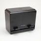 Mind Reader Straw Dispenser, Pencil Dispenser, Classroom Must Have, Restaurant Supply, Plastic, 9.25"L x 4.5"W x 7.5"H, Black