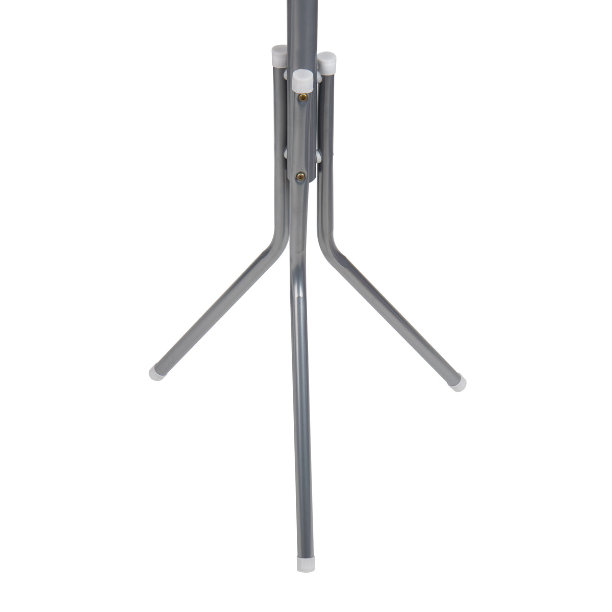 Mind Reader Freestanding Coat Rack, Multi-Hook Organizer for Office or Entryway, Metal