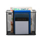 Mind Reader Vertical File Storage, Desktop Organizer, Hanging Files, Office, Metal Mesh, 12.25"L x 5.5"W x 10"H