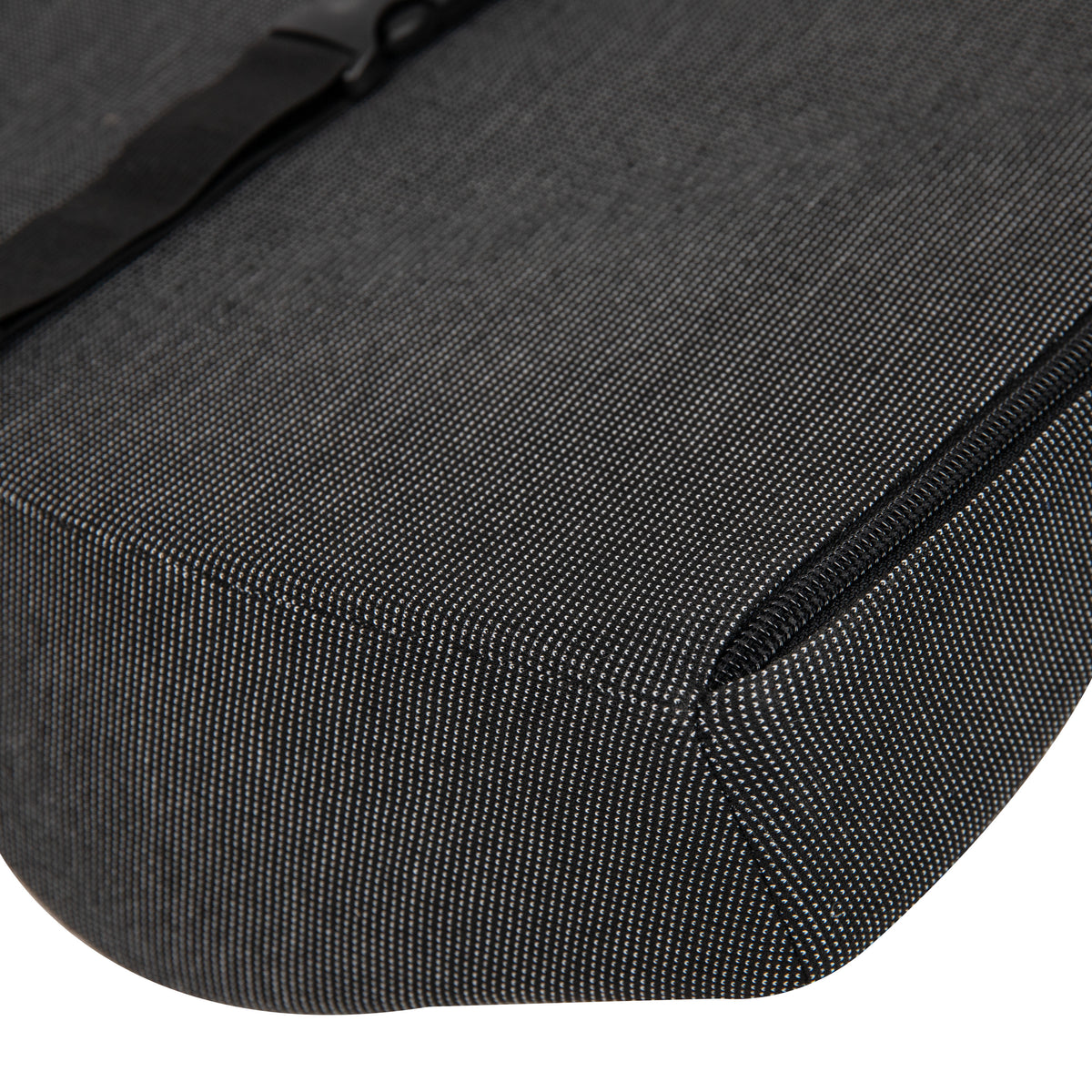 Mind Reader Lumbar Support Cushion for Office Chair and Car Seat, Memory Foam and Cooling Gel Core, Back Pain Relief, Improves Posture, 15.5"L x 3.75"W x 14"H, Black