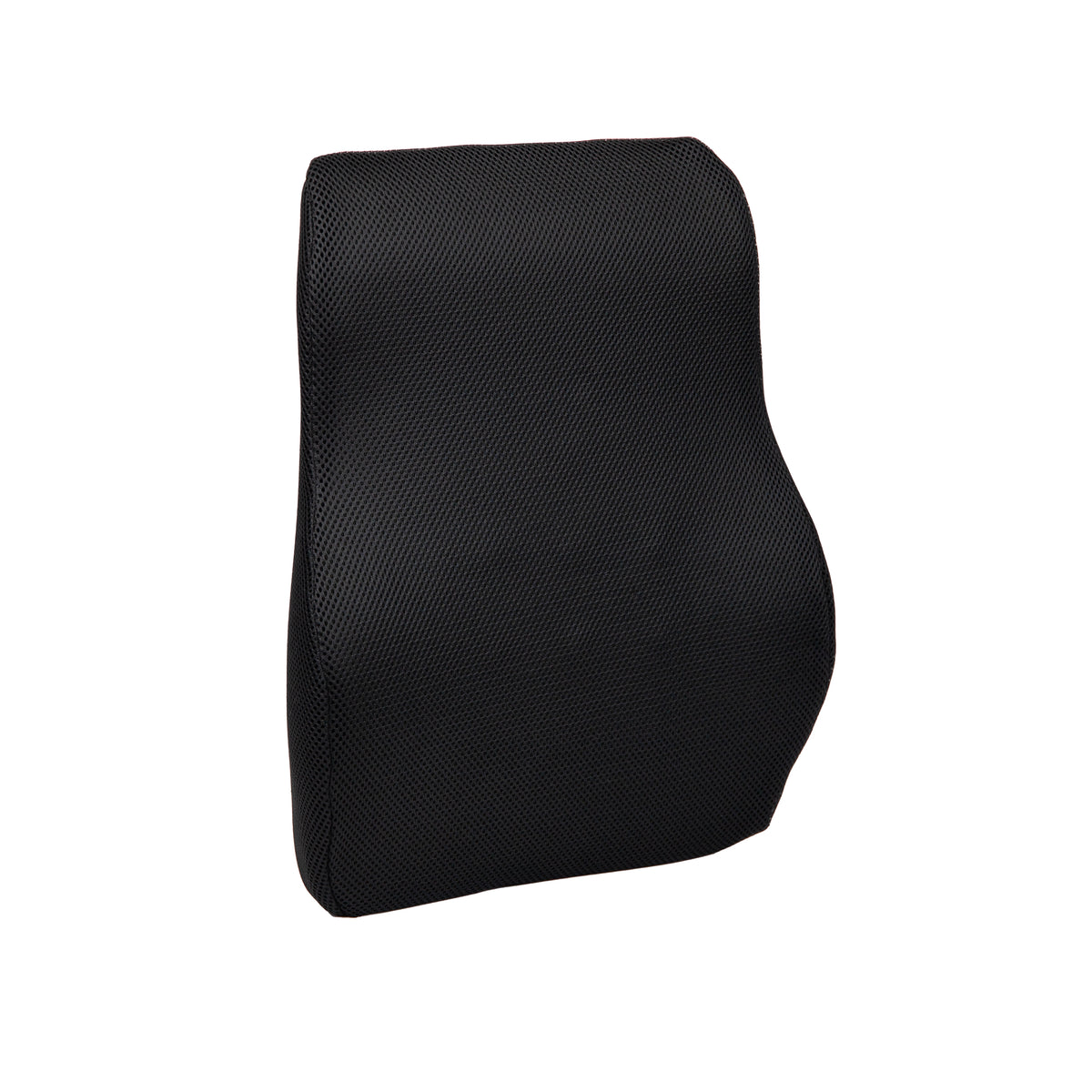 Mind Reader Lumbar Support Cushion for Office Chair and Car Seat, Memory Foam, Back Pain Relief, Improves Posture, 14.5"L x 5"W x 18.5"H