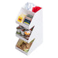 Mind Reader Coffee, Tea and Condiment Station, Countertop Organizer, Coffee Bar, Kitchen, 6"L x 9"W x 16"H